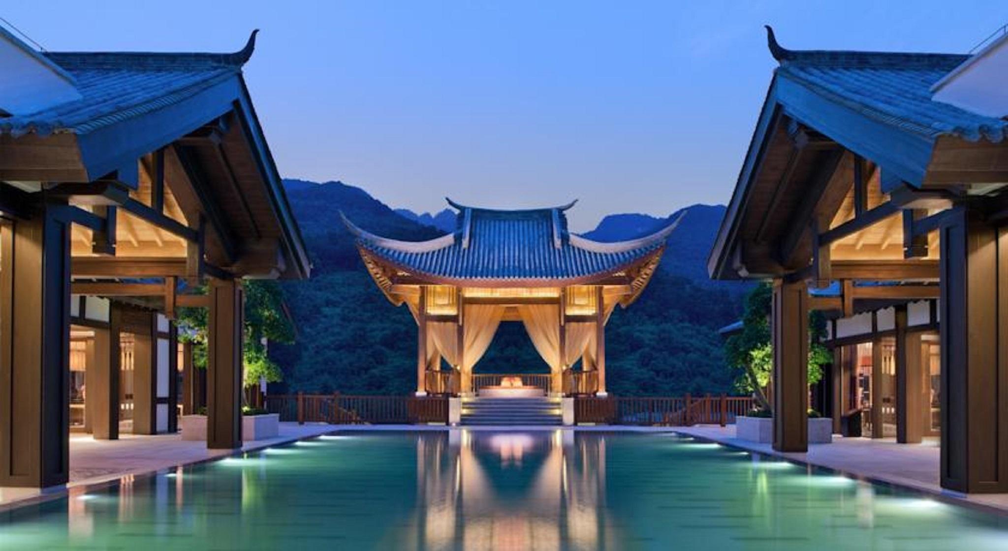 Banyan Tree Chongqing Beibei Hotel Exterior photo