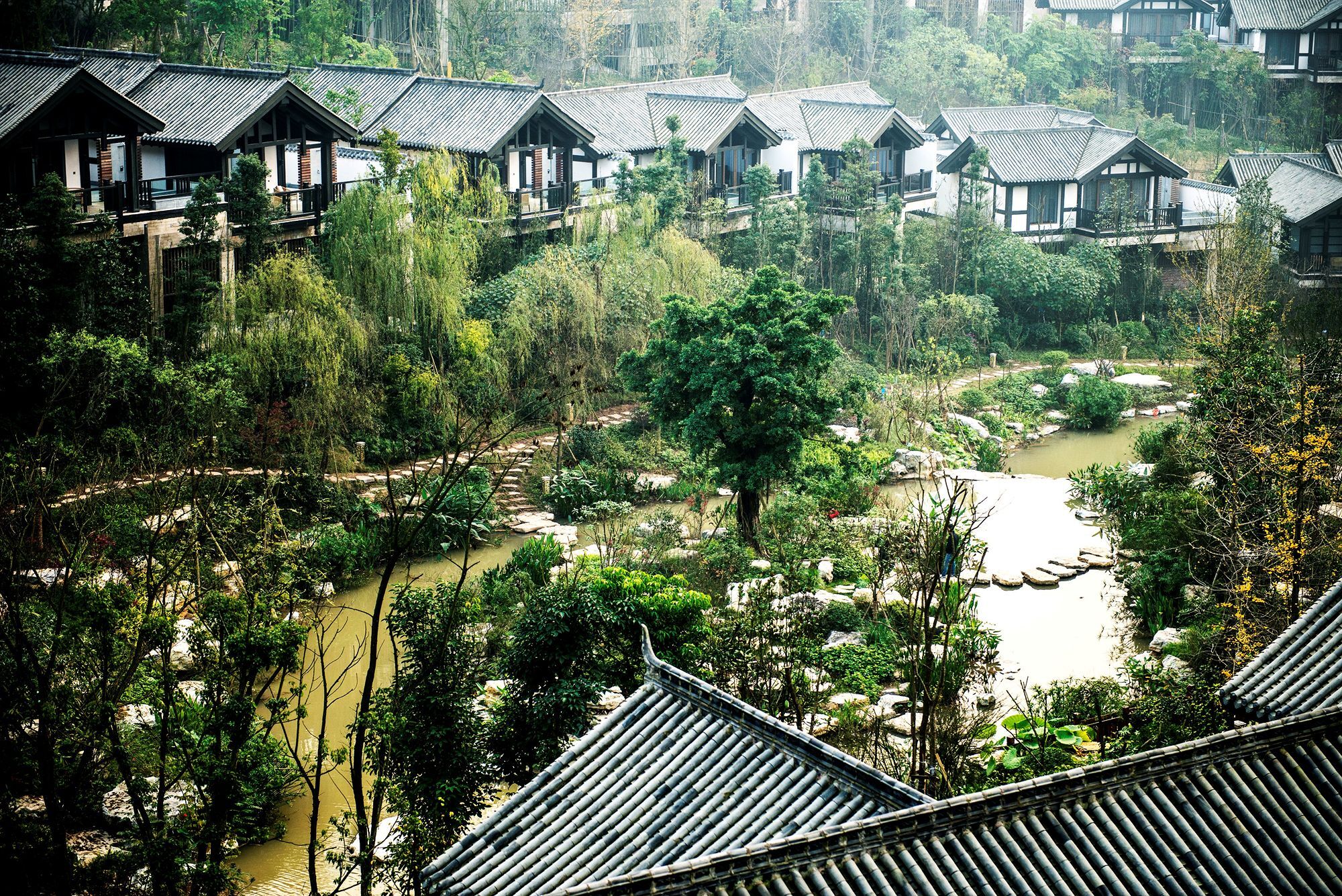 Banyan Tree Chongqing Beibei Hotel Exterior photo